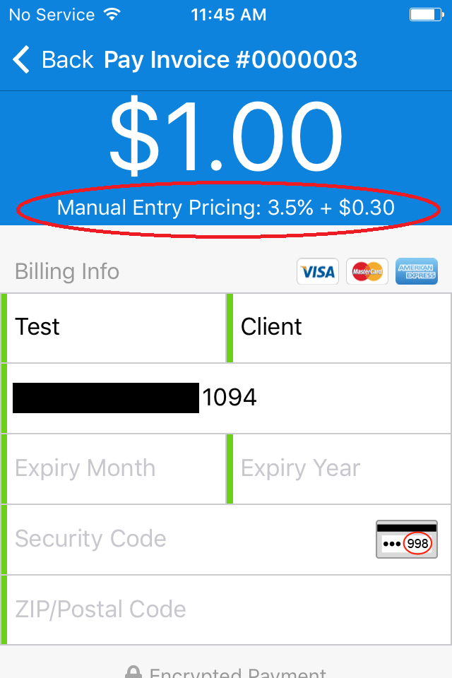 FreshBooks manual pricing