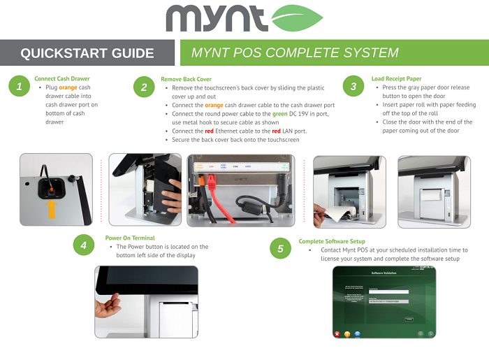 Mynt quick start guide