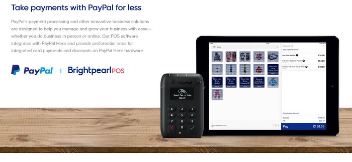 Brightpearl PayPal