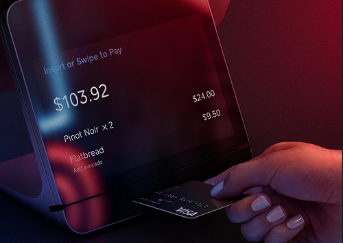 Square customer display