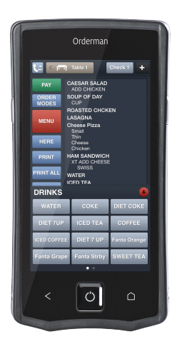 Aloha mobile Orderman