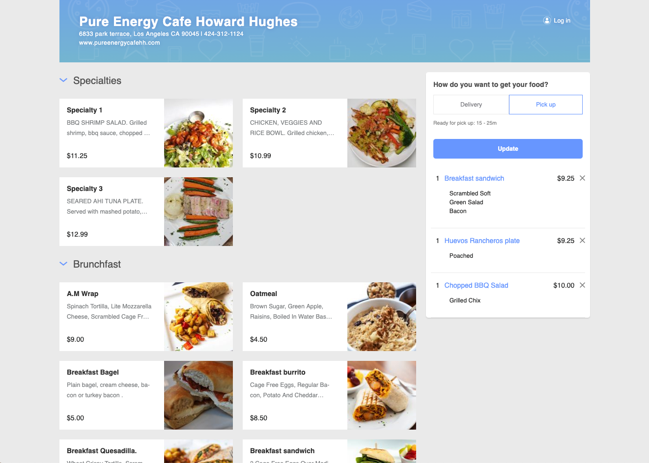 Upserve online ordering