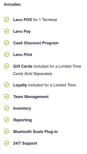 Lavu Starter Package